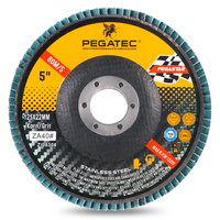 Disques abrasifs miniatures OEM de 125 mm à haute dureté pour polissage sur meuleuse d'angle