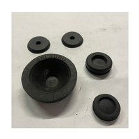 Capuchon conique de protection en caoutchouc noir résistant aux acides et aux alcalis, profil moulé, marque Srisankarraplastic