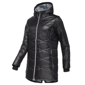 Manteau long matelassé brillant personnalisé pour femmes, parka longue épaisse, veste d'hiver rembourrée en duvet, veste à bulles pour femmes - Product Image 5