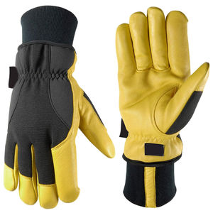 Gants de travail pour hommes, pour la construction en usine et les travaux sur chantier, offrant une ajustement flexible, un confort, une adhérence et une protection. - Product Image 1