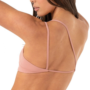 Sujetador deportivo transpirable de un hombro para mujer, conjunto de ropa activa, precio al por mayor, ropa de gimnasio, sujetador de Yoga para adultos - Product Image 5