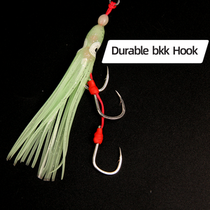 Esca a testa di calamaro morbida australiana 100g-300g con tecnica di pesca a fondo con ganci personalizzati per materiale di piombo realizzato in basso - Product Image 4