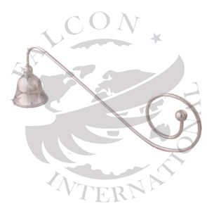 อุปกรณ์ตกแต่งเทียนงานหัตถกรรมอลูมิเนียมสีเงินแบบคลาสสิกอุปกรณ์ตกแต่งบ้านหรูหราสำหรับคริสต์มาส - Product Image 1