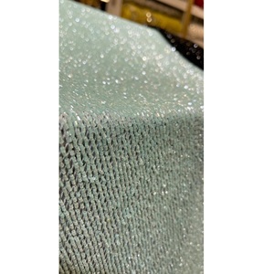 Tela de encaje con cuentas francesas de calidad de exportación con bordado pesado para vestidos de novia vestidos de graduación disponibles a un precio asequible - Product Image 3