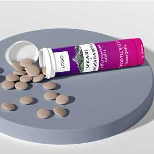 Shilajit ashwagandha แท็บเล็ตแบบฟู่รองรับพลังงานพลังงานพลังงานเสริมความแข็งแรงในชีวิตประจำวันและเพิ่มพลัง - Product Image 2