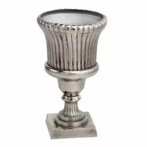 Alta calidad estándar de lujo de hierro decoración del hogar forma única artículos de Navidad jarrón de piso hecho a mano - Product Image 3