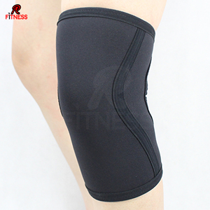 RC Fitness Wear 7mm Powerlifting <b>Knee</b> <b>Sleeves</b> Breathable <b>Neoprene</b> Unisex Customizable Size & Color in Black White High Quality - Product Image 2