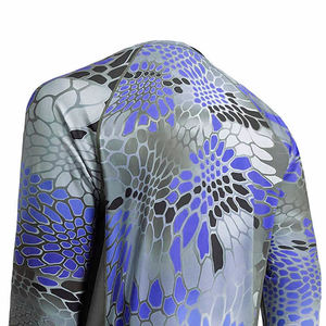 Sudadera con capucha de camuflaje Ropa de pesca Camisas de secado rápido para hombre Diseño personalizado Jersey de pesca Camisa de pesca de manga larga - Product Image 3