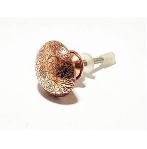Boutons d'armoire en cuivre tire tiroir fait à la main pour la maison commode porte armoire meubles décoratif cuisine armoire poignée boutons 2024 - Product Image 1