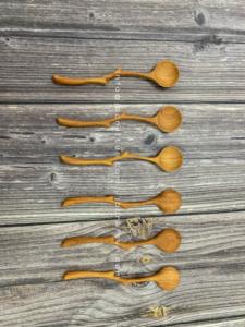 L'usine directe fournit une cuillère de service en bois artisanal de haute qualité meilleure vente cuillère de pique-nique de fabrication du Viet Nam - Product Image 3