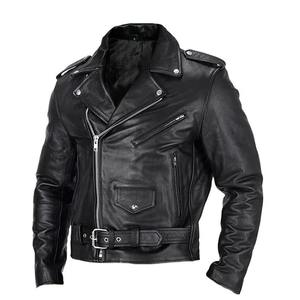 แจ็คเก็ตหนังมอเตอร์ไซค์ยูนิเซ็กซ์ คุณภาพสูง ปี 2023 ดีที่สุด ป้องกันลม กันรังสียูวี ระบายอากาศได้ดี ไซส์ใหญ่ รุ่นใหม่ล่าสุด MOQ ต่ำ - Product Image 6