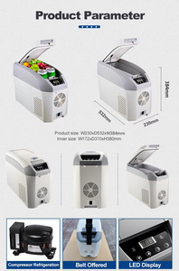 Congelador/Refrigerador Portátil con Compresor para Camiones, Tractores y Autobuses - 12V-24V/AC 220-240V - Product Image 5