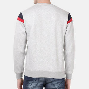 Sudadera Ligera Personalizada para Hombre, Estilo Jersey con Hombros Caídos, Cuello Redondo, Felpa Francesa, Lavado Ácido, Vintage, 100% Algodón, Invierno - Product Image 4