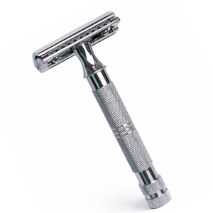 Maquinilla de Afeitar de Doble Filo de Acero Inoxidable de Alta Calidad para Hombre |   Maquinilla de Afeitar Clásica Reutilizable con Cuchilla Reemplazable | - Product Image 2