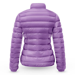 2024 Offre Spéciale hiver femmes vestes à bulles personnalisé noir teint bouffant coton remplissage respirant produit fini-Pakistan direct - Product Image 2