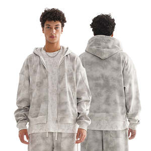 Premium Heavy Duty Vintage Style <b>Cardigan</b> Zipper Sweatshirt 2026 Autumn winter High-quality Fleece Sweatshirt - Product Image 4