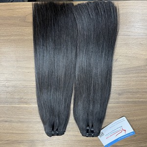 Cabello humano vietnamita crudo 100% cabello humano vietnamita cutícula alineada paquetes de cabello Genius Weft - Product Image 5