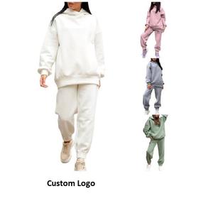 Dropshipping Date Automne Femmes Casual Streetwear Long Sleeve Set Plus Size Hoodie Sweatshirt Export From BD Supplier - Product Image 6