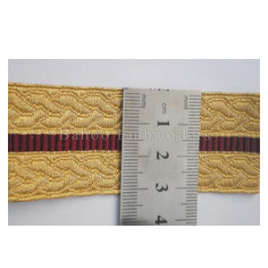 <b>Gold</b> Mylar Braid <b>Trim</b> Officer Uniform Vestment Fancy Costume - Product Image 1