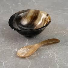 Ustensiles de cuisine véritable bol en corne fait à la main forme personnalisée couleur corne naturelle pour la maison service corne vaisselle bol taille personnalisée - Product Image 3