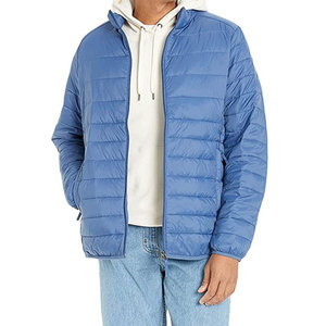 Chaqueta de burbuja acolchada de diseñador al por mayor con capucha OEM para hombre, chaqueta acolchada personalizada de invierno con logotipo OEM para hombre - Product Image 5