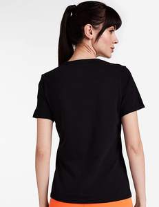 T-shirt de citation d'habilitation pour femmes chemise d'entraînement élégante et audacieuse pour Fitness tenue décontractée conception de motivation en toile de coton doux - Product Image 2