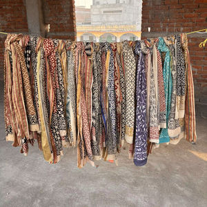 Bagru Dabu Impreso 100% Sarongs de algodón Mujeres Beach Cover Ups Parongs sexy, Transpirable Peso ligero Parongs de algodón suave Pareos - Product Image 1