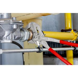 Outil simple Knipex avec pince XL et clé, poignées chromées et revêtement plastique - Product Image 2