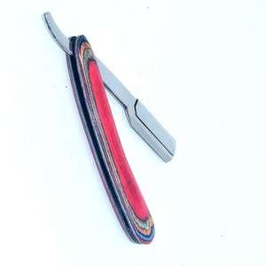 Maquinilla de Afeitar Profesional para Hombre, de Acero Inoxidable, Desechable, de una Sola Hoja, con Mango de Madera, Color y Logotipo Personalizados por LCI - Product Image 4