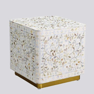 Meubles indiens artisanaux de la meilleure qualité - Console en incrustation d'os, table de chevet en nacre, maison, hôtel, restaurant - Product Image 1