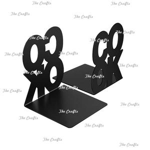 Sujetalibros de metal color oro rosa, de calidad superior, forma redonda, para decoración del hogar, a bajo precio. - Product Image 2