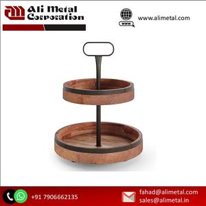 แท่นวางเค้กไม้สไตล์โมเดิร์นสำหรับตกแต่งบ้านและห้องครัว - Product Image 2