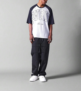 Qelonto Vintage camiseta de hombre 100% algodón 250 Gsm de gran tamaño pesado mangas raglán tejido de punto personalizado OEM ecológico - Product Image 2