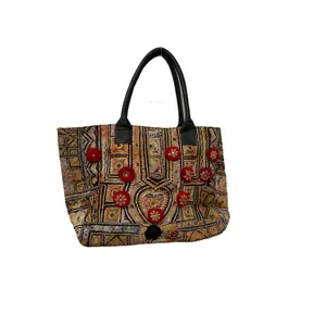 Ethnic Indian Traditional Mirror And Embroidered Printed Ladies Beautiful Wholesale Handmade Banjara Bag