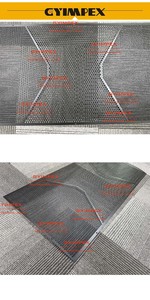 New Design Hexagonal Sheet Perforated Metal Mesh 965.2*501.6*1.5mm <b>for</b> <b>Speaker</b> Grill Cover <b>Speaker</b> Steel Metal Mesh Protector - Product Image 5