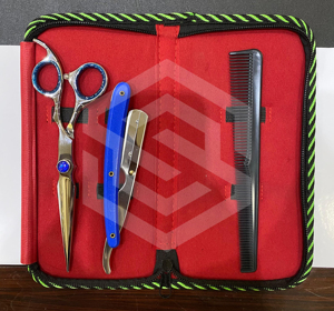 Kit de tijeras de corte de pelo de acero inoxidable duradero profesional RTS herramientas de peinado multiusos de alta calidad para Peluqueros - Product Image 6