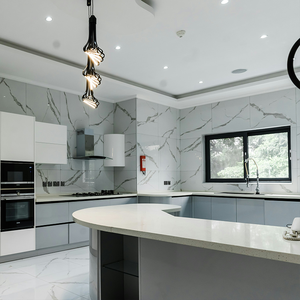 ตู้ครัวหินควอตซ์เทียมรูปแบบวิลล่าไม่สะดุดทำจากโรงงานในเวียดนาม - Product Image 2