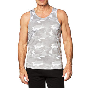 Camiseta sin Mangas Sublimada para Hombre al por Mayor, Personalizada con Impresión, 100% Poliéster, Camiseta Deportiva Sublimada - Product Image 1