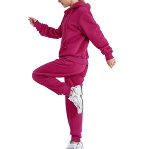 Sweat-shirts à capuche personnalisés professionnels, coupe classique, ensembles de sweats à capuche épais, tenues d'hiver pour femmes, survêtement 100% coton biologique - Product Image 4