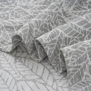 <span class=keywords><strong>Rideau</strong></span> <span class=keywords><strong>de</strong></span> <span class=keywords><strong>douche</strong></span> Muyu <span class=keywords><strong>gris</strong></span> clair en jacquard à motifs <span class=keywords><strong>de</strong></span> feuilles, tissu texturé en polyester <span class=keywords><strong>et</strong></span> lin, lavable en machine, style américain, <span class=keywords><strong>rideau</strong></span> <span class=keywords><strong>de</strong></span> salle <span class=keywords><strong>de</strong></span> bain - Product Image 4