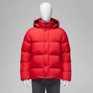 Chaqueta Acolchada de Plumón para Hombre, de Alta Calidad, con Cierre, 100% Poliéster Reciclado, Color Blanco Invernal, Transpirable y de Secado Rápido - Product Image 3