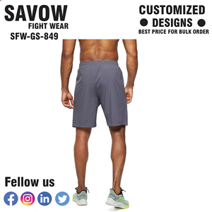 Men Beach Gym <b>Shorts</b> Quick Dry Nylon Blend <b>with</b> Elastic Waist Mesh <b>Liner</b> and Pockets Versatile Design for Training <b>Swimming</b> - Product Image 4