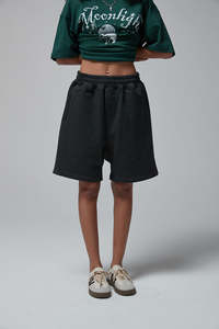 กางเกงขาสั้นออกกำลังกายของผู้ชายแฟชั่นใหม่ผ้าฝ้ายเอวยางยืดระบายอากาศได้ปานกลาง100% แบบกำหนดโลโก้ได้เองฤดูร้อน - Product Image 4