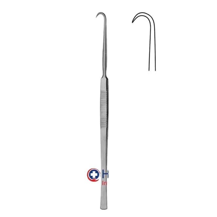 Bergman Skin Hook - 5.5 in Straight Hook 7mm - Stainless steel | Skin hook