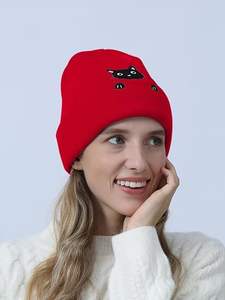 Gorros de Punto con Bordado Personalizado OEM/ODM Listos para Enviar, Gorro de Invierno con Diseño de Logotipo al por Mayor - Product Image 4