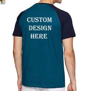 Low price offer on <b>tshirts</b> basic solid colour customized wholesale prize men <b>tshirts</b> 300GSM raglan sleeves - Product Image 6