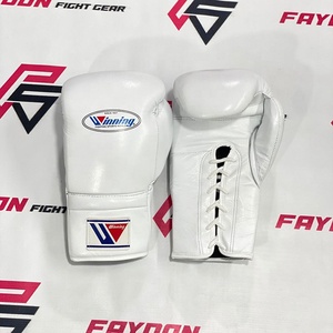 Ensemble d'équipement de boxe en cuir de vachette véritable noir, comprenant des gants de boxe, une protection de la tête et une protection de l'aine, pour l'entraînement et la combat de kickboxing - Product Image 6