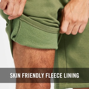 Custom <b>Men's</b> 100% Cotton Solid <b>Pattern</b> Gym <b>Shorts</b> with Pockets Anti-Wrinkle Home Jogger Fitness Beach <b>Shorts</b> For <b>Men</b> - Product Image 6