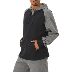 Sweat-shirts à capuche surdimensionnés à épaules tombantes de 500 g pour hommes, impression personnalisée sur écran, design streetwear, molleton de qualité supérieure, sweat-shirts pour hommes - Product Image 3