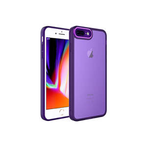 Coque de téléphone portable Netzy Deep Purple Transparent SAFA pour iPhone 7 Plus 11pro 13 Pro Max 11 Pro Max SE avec protection de l'appareil photo - Product Image 1